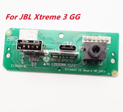 JBL Xtreme3 USB 2.0 gniazdo audio złącze listwa z