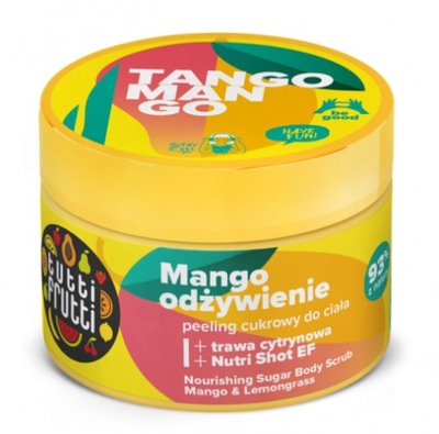 TUTTI FRUTTI peeling cukrowy do ciała TANGO MANGO