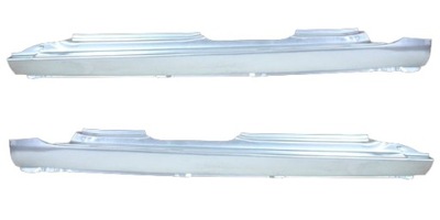 Пороги skoda octavia 2 ii 04-13 обшивка поріг l+p оцинковані klokkerholm фото №1