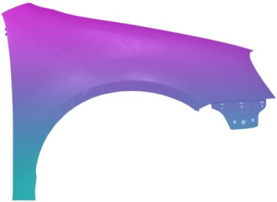 Крила правий vw golf v 5 всі кольори фото №1