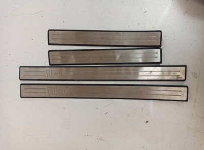 Молдинг порог внутренняя skoda superb-komplet фото №1