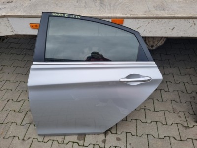 Hyundai sonata vi 09-15 дверь левый задняя полный sm фото №1