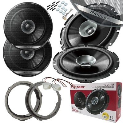 PIONEER ALTAVOCES + DISTANCIAS PARA FORD FOCUS MK3 KUGA MONDEO MK4 MK5  