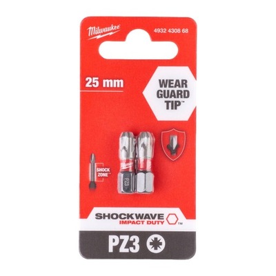 Milwaukee Bit Shockwave PZ3x25mm