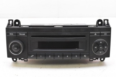 Радио радиопроигрыватель cd rds a1699002900 mercedes a-klasa w169 рестайлинг  08-12 фото №1