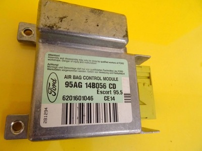 Модуль датчик подушка безопасности ford escort 95ag14b056cd nr1028 фото №1