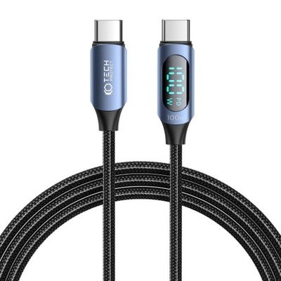 SZYBKI Kabel 100W 5A 2m USB-C - USB-C QUICK CHARGE 3.0