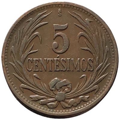 87356. Urugwaj - 5 centesimo - 1947r.