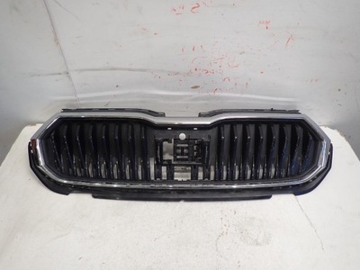 Решітка радіатора skoda fabia iv 2021- 6va853653 фото №1