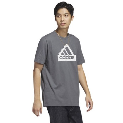 L Koszulka adidas City E Tee H49666 szary L