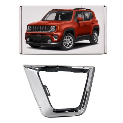 Jeep renegade i bu 18-22 рамка передний противотуманной фары левая хром 6vq42tzzaa фото №1