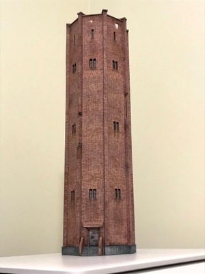 Wieża ciśnień w Goleniowie - skala H0 1:87 (pdf)