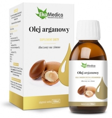 EkaMedica olej arganowy tłoczony na zimno 100 ml