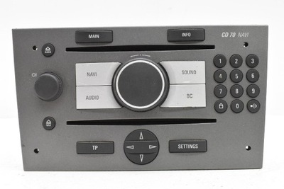 Радио радиопроигрыватель cd70 cd navi 13188477 opel signum c 05-08 фото №1