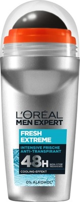 Import z NIEMIEC L'Oreal Men Expert Fresh Extreme Roll-on 50 ml