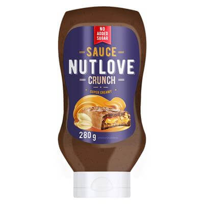 ALLNUTRITION NUTLOVE SAUCE CRUNCH 280G FIT SOS BEZ CUKRU