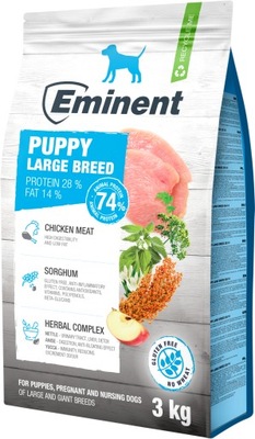 Eminent Puppy Large Breed 28/14 3kg ulepszona