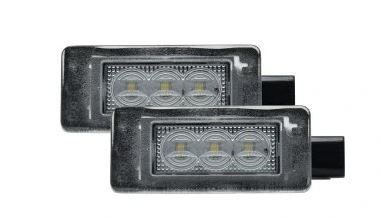 Ліхтарі номерного знака led citroen c5 iii peugeot 2008 208 фото №1