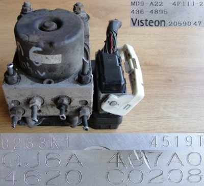 Mazda 6 04 r 2.0 citd насос блок керування abs фото №1