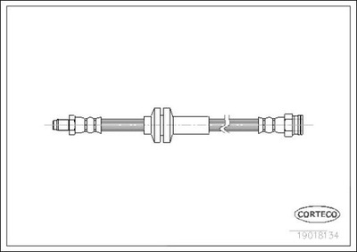 CABLE DE FRENADO ELÁSTICO FIAT - LANC FIAT - LANCIA  