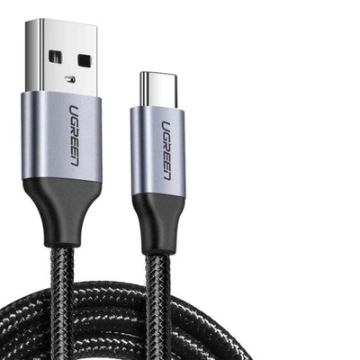 Kabel USB do USB-C Ugreen US288 QC 3.0 2m Czarny