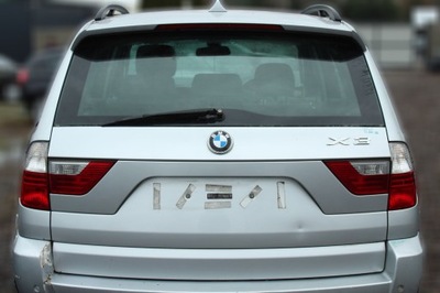 BMW E83 X3 LIFT Klapa bagażnika tył tylna Titansilber 354/7
