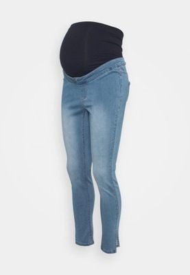 A5385 SPODNIE JEANSY CIĄŻOWE MISSGUIDED L