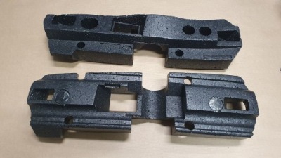 Абсорбер бампера p 406 перед 7414.e7 фото №1