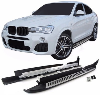 Progi stopnie boczne BMW X4 F26 2014-2018