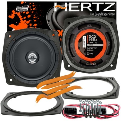 ZAM MANUFACTURADO ORIGINAL POTENTE ALTAVOCES HERTZ AUDI TT PARTE DELANTERA DISTANCIAS  