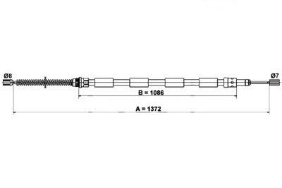 LYNAS STABDŽIO RANKINIO PEUGEOT 205 205 I 205 II 1. 