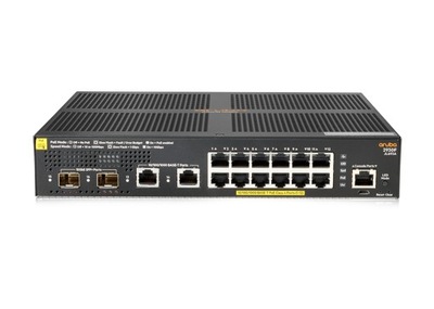 JL693A 12x1GE RJ45 PoE+ 139W 2x1GE RJ45 2x10G SFP+ HPE Aruba 2930F Switch