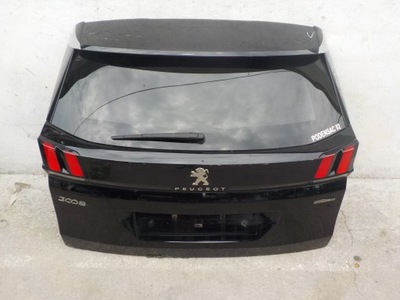 Peugeot 3008 ii 16- крышка багажника задняя задняя багажника фото №1
