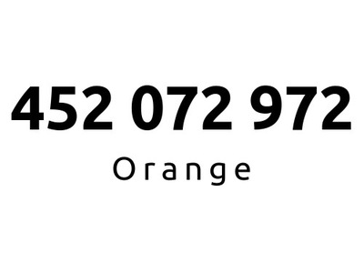 452-072-972 | Starter Orange (07 29 72) #E