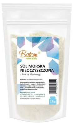 Batom sól morska nieoczyszczona 1 kg