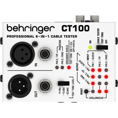 Behringer CT100 Tester kablowy