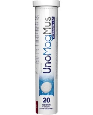 Unomag Mus 20 tabletek musujących