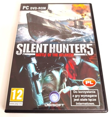 Silent Hunter 5 Battle of the Atlantic PL PC pudełko