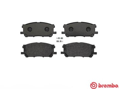 КОЛОДКИ ГАЛЬМІВНІ BREMBO P83067 23989168