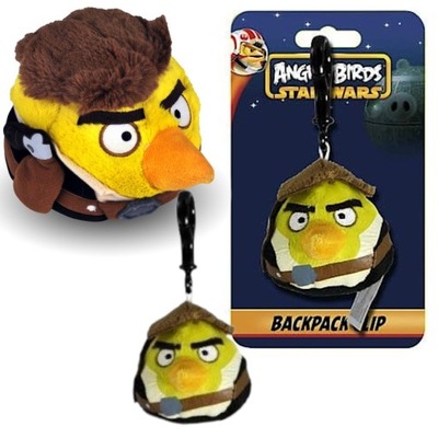 ANGRY BIRDS PLUSZOWY BRELOCZEK STAR WARS HAN SOLO