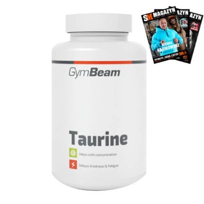 GYMBEAM TAURINE - TAURYNA MIĘŚNIE METABOLIZM 120 K