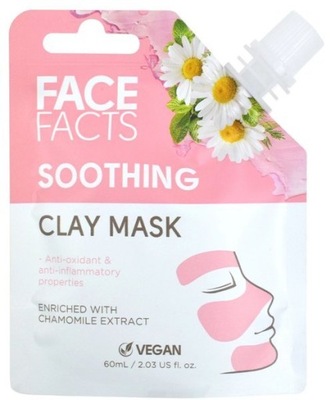 Face Facts Maska Glinkowa Do Twarzy Soothing 60ml