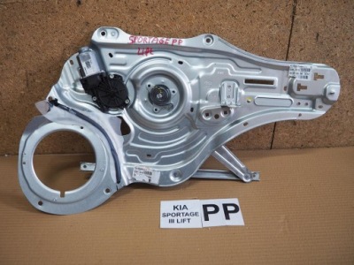 Механизм стекло дверь правый перед kia sportage iii фото №1
