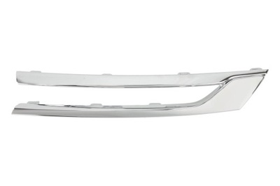 Opel astra k 2017 przed lift хром молдинг решетка хромированная левая фото №1