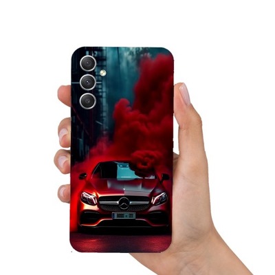 Etui CASE do SAMSUNG GALAXY A55 5G Z NADRUKIEM - MERCEDES MOTORYZACJA