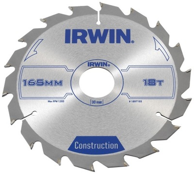 ІРПІНЬ SPIEKOWA DO DREWNA 165*30MM/18T 1897193 IRWIN