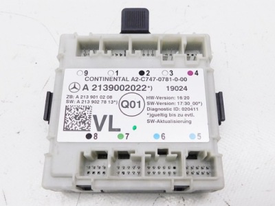 Модуль двері лівий перед mercedes w213 eu 2139002022 фото №1