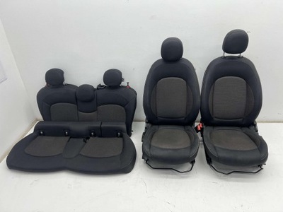 Mini cooper f55 5d сидіння комплект сидіння заднє сидіння обшивки фото №1