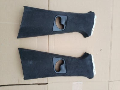 Защита стойка средняя алькантара  bmw x5 f15 комплект фото №1