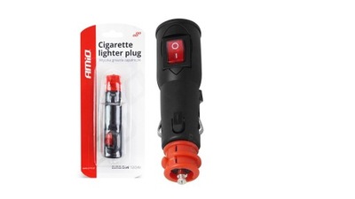 Штекер разъём прикуривателя euro din штекер scania фото №1